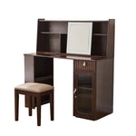 Load image into Gallery viewer, Modern Elegance Makeup Vanity Desk with Adjustable Lighted Mirror