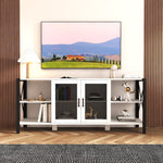 Load image into Gallery viewer, Industrial Farmhouse TV Stand for Bedroom Living Room