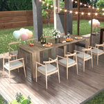 Load image into Gallery viewer, Multifunctional Extendable MDF Brown Console Table