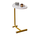 Load image into Gallery viewer, Modern Versatile White C-shaped Side Table Set