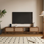 Load image into Gallery viewer, 78' TV Stand for 75/80/85 inch TV with Open Shelf