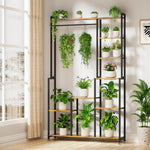 Load image into Gallery viewer, 71 Inches 8-Tiered Heavy-Duty MetalTall Plant Shelf