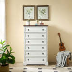 Load image into Gallery viewer, Modern Tall Chest of 6 Drawers Closet Organizers & Storage Clothes
