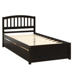Load image into Gallery viewer, Twin Platform Storage Bed Frame with Headboard & Two Drawers