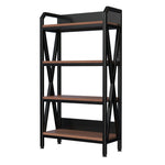Load image into Gallery viewer, 56.30'' Bakers Rack 4-Level Metal Storage Shelves