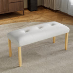Load image into Gallery viewer, Modern Bedroom Upholstered Tufted Benches Upholstered Dining Benches
