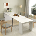 Load image into Gallery viewer, Modern Multifunctional Extendable Dining Table with Outlet
