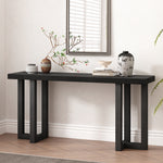 Load image into Gallery viewer, Geometric Design Console Table with Solid Pine Legs