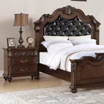 Load image into Gallery viewer, Traditional Antique Walnut 1pc Nightstand With 2-Drawers