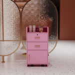 Load image into Gallery viewer, Locking Beauty Salon Storage Cabinet Hair Dryer Holder Stylist Equipment Drawer
