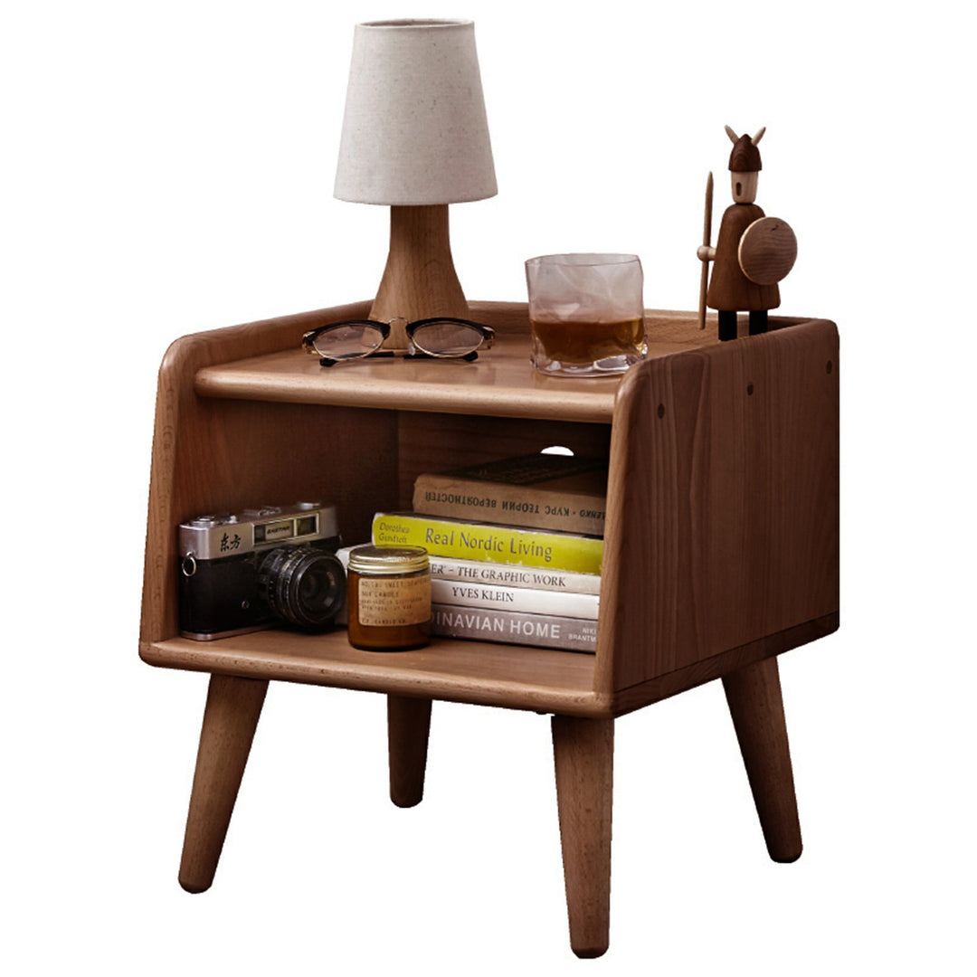Modern Simple Pure Solid Wood Nightstands