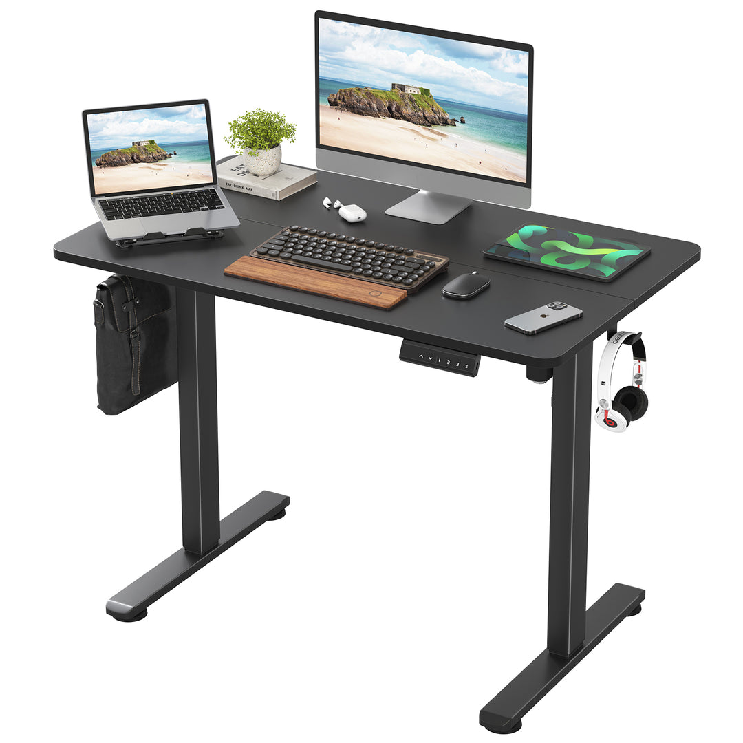 Electric Standing Desk Adjustable Height Sit Stand Home Office Desk