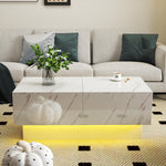 Load image into Gallery viewer, Hidden Storage Compartment Coffee Table with Sliding Tabletop
