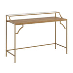 Load image into Gallery viewer, Brown Finish Writing Desk for Home &amp; Office
