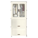 Load image into Gallery viewer, Portable Wardrobe Closet Storage Organizer with Magnetic Doors and Hanging Rod
