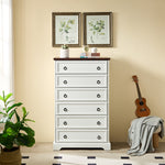 Load image into Gallery viewer, Modern Tall Chest of 6 Drawers Closet Organizers &amp; Storage Clothes
