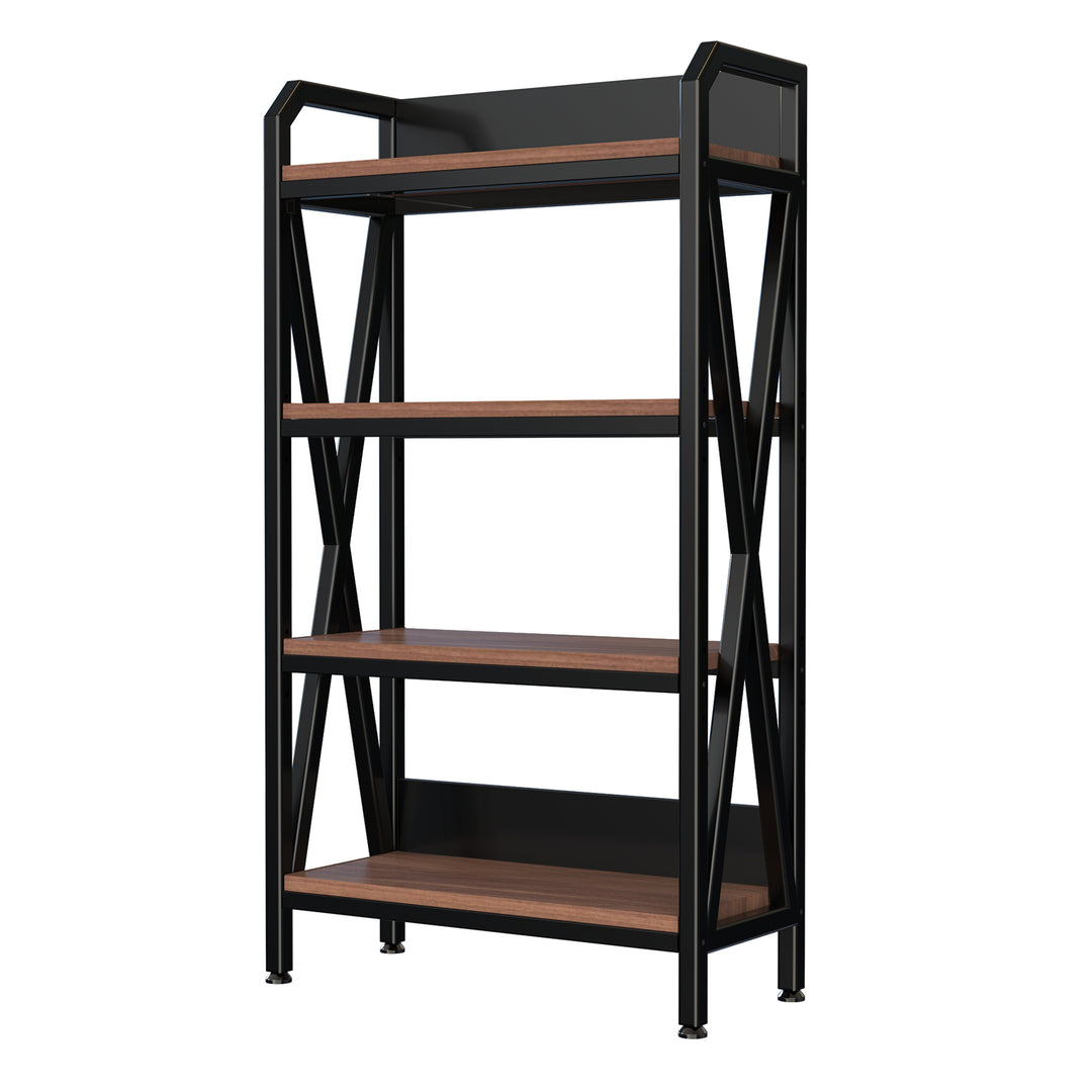 56.30'' Bakers Rack 4-Level Metal Storage Shelves