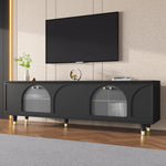 Load image into Gallery viewer, Contemporary TV Stand with Adjustable Shelves for TVs Up to 78&#39;

