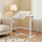Load image into Gallery viewer, Mobile Rolling Height Adjustable Laptop Stand Tilting Overbed Table with Wheels
